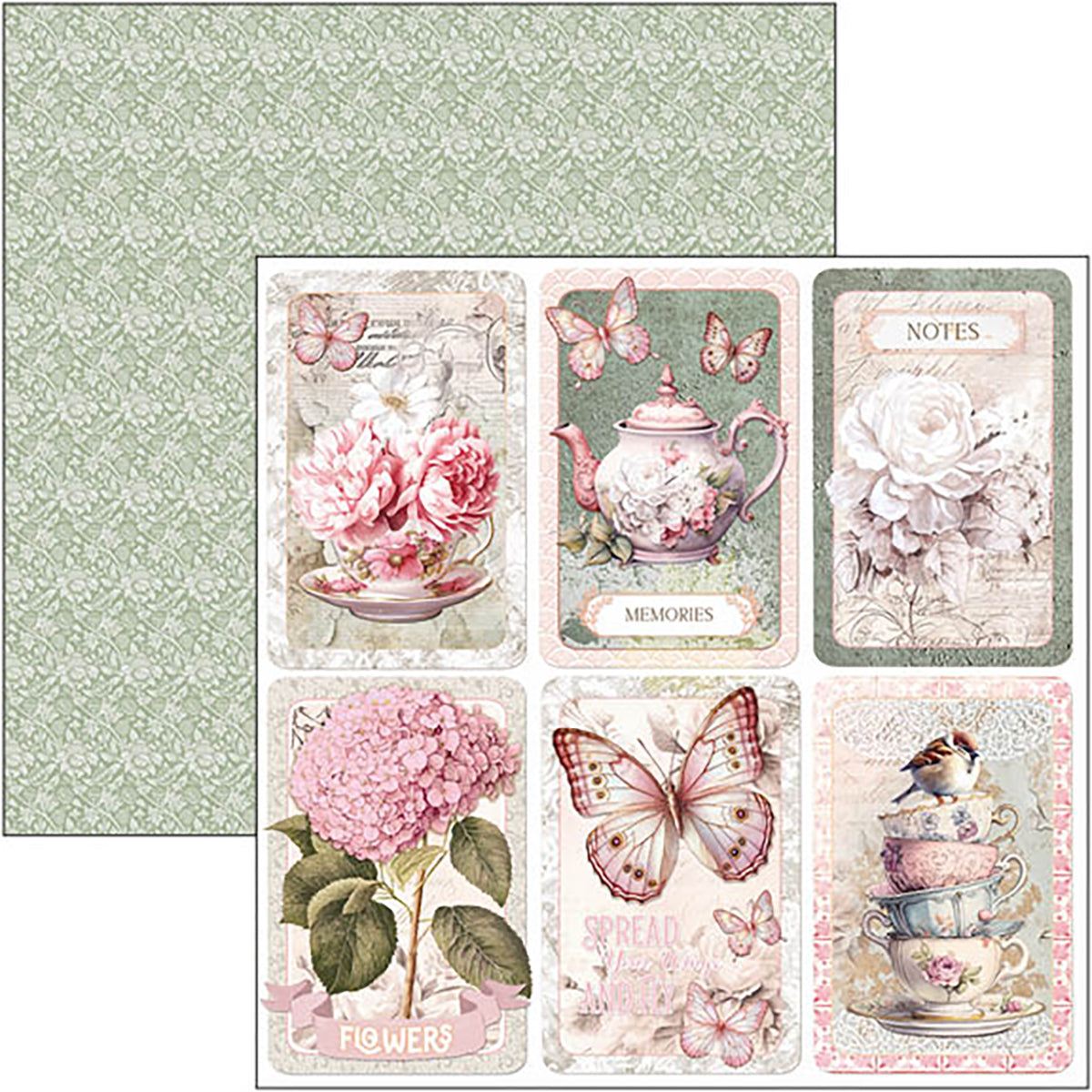 Timeless Moments Pad 8"x8" 12/Pkg