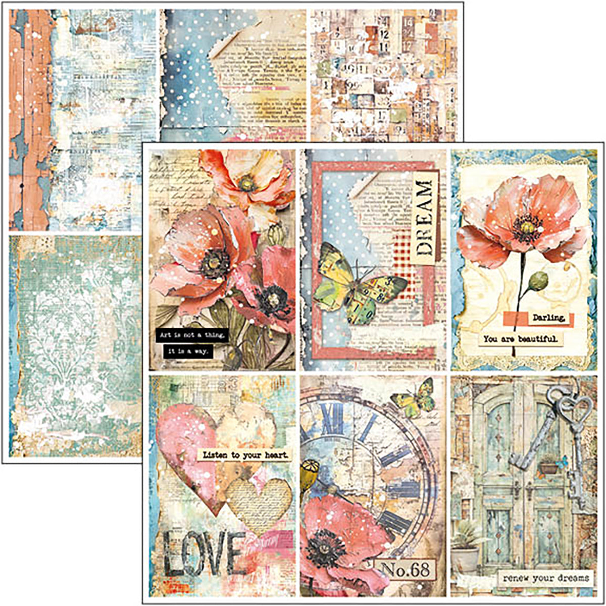 Majestic Dream Pad 8"x8" 12/Pkg