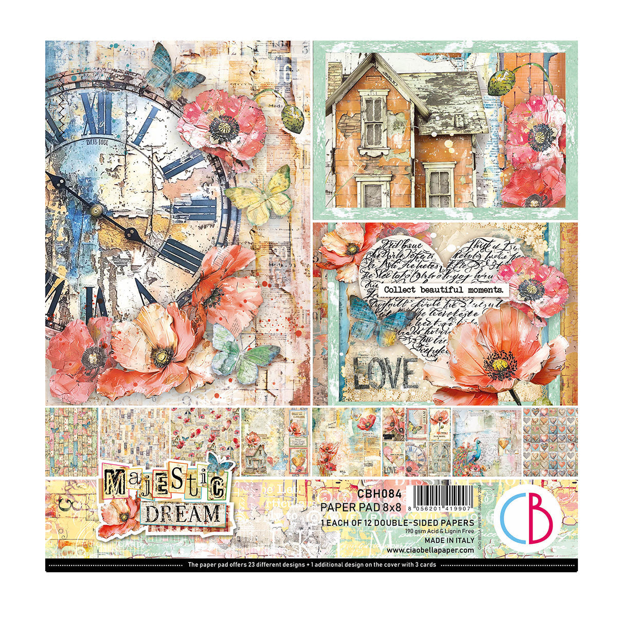 Majestic Dream Pad 8"x8" 12/Pkg