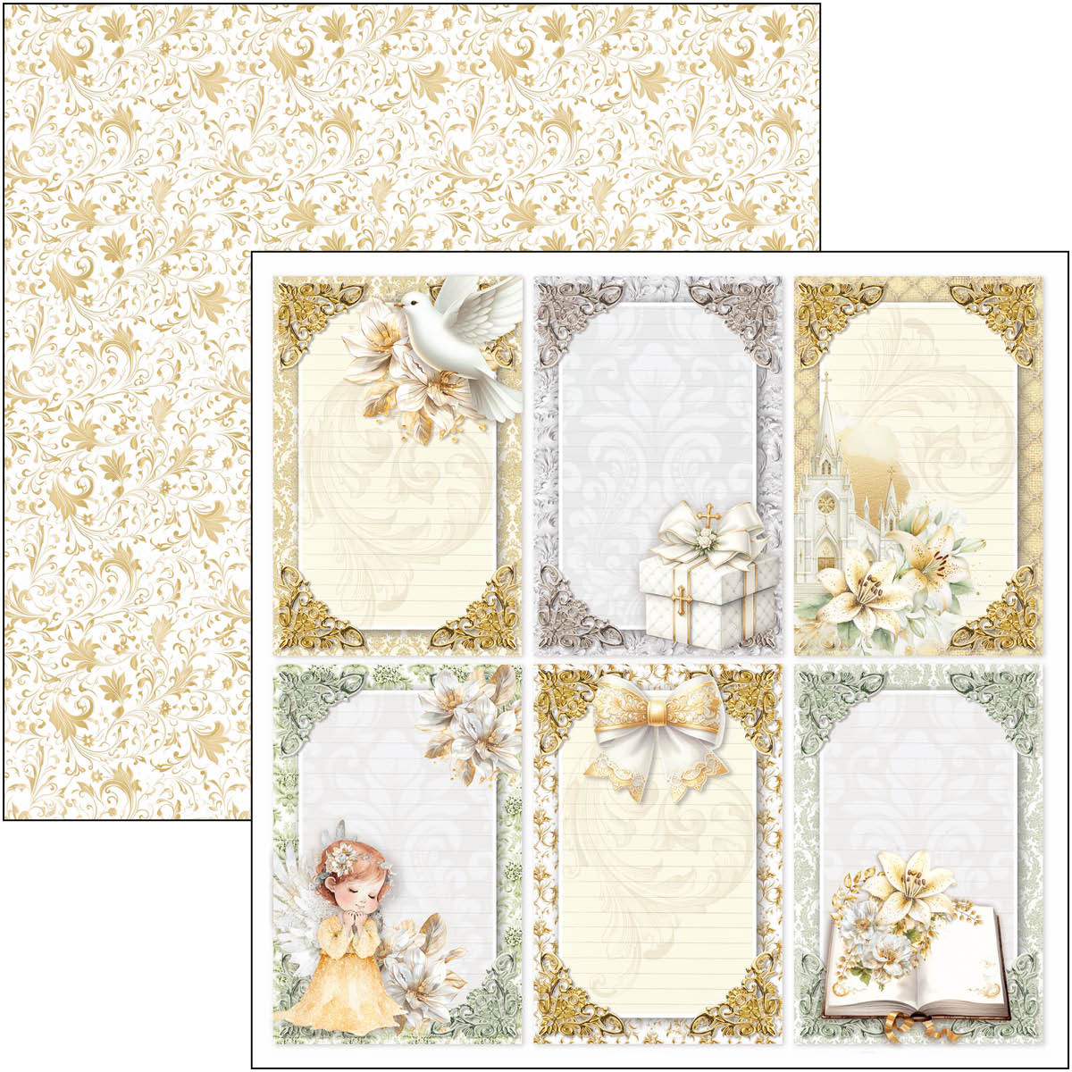 Blessing Day Pad 8"x8" 12/Pkg
