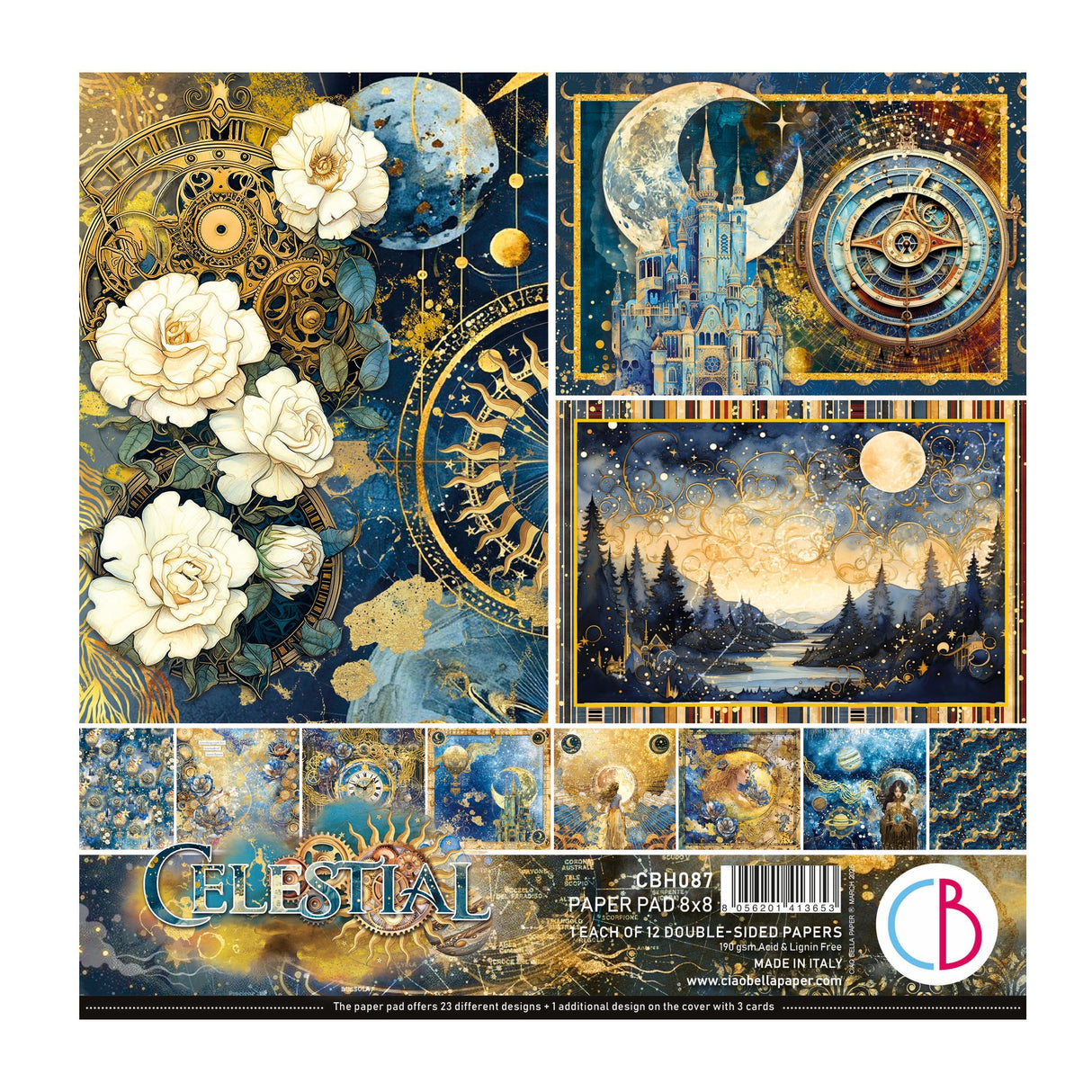 Celestial Pad 8"x8" 12/Pkg