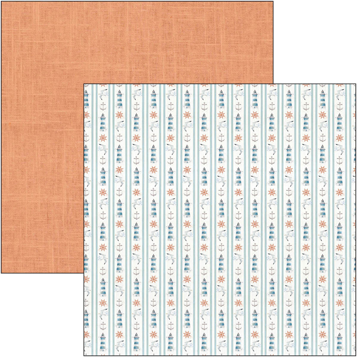 Ciao Bella Summer Breeze Paper Pad 12"x12" 12/Pkg