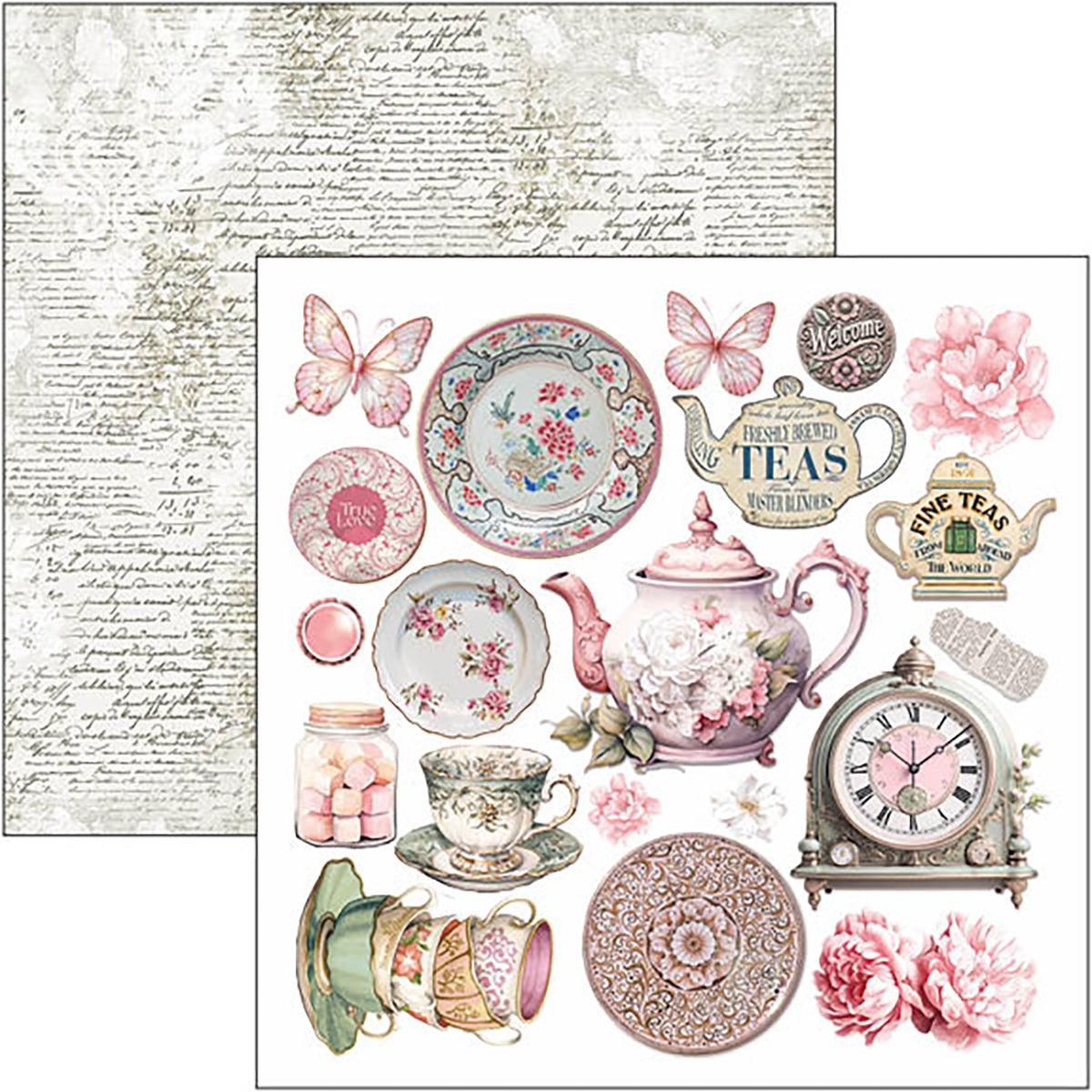Timeless Moments Fussy Cut Pad 6"x6" 24/Pkg
