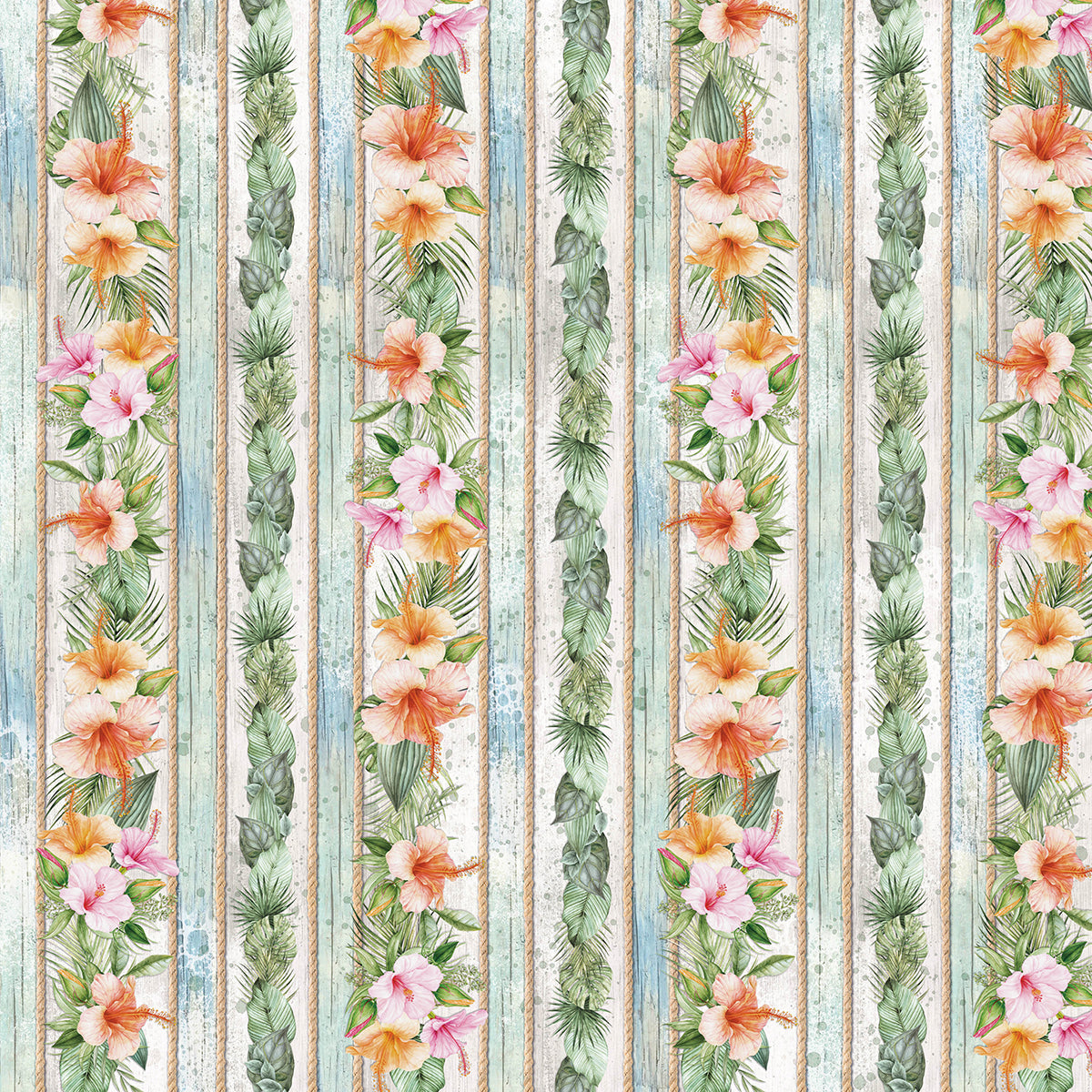 Ciao Bella Summer Breeze Patterns Pad 12"x12" 8/Pkg