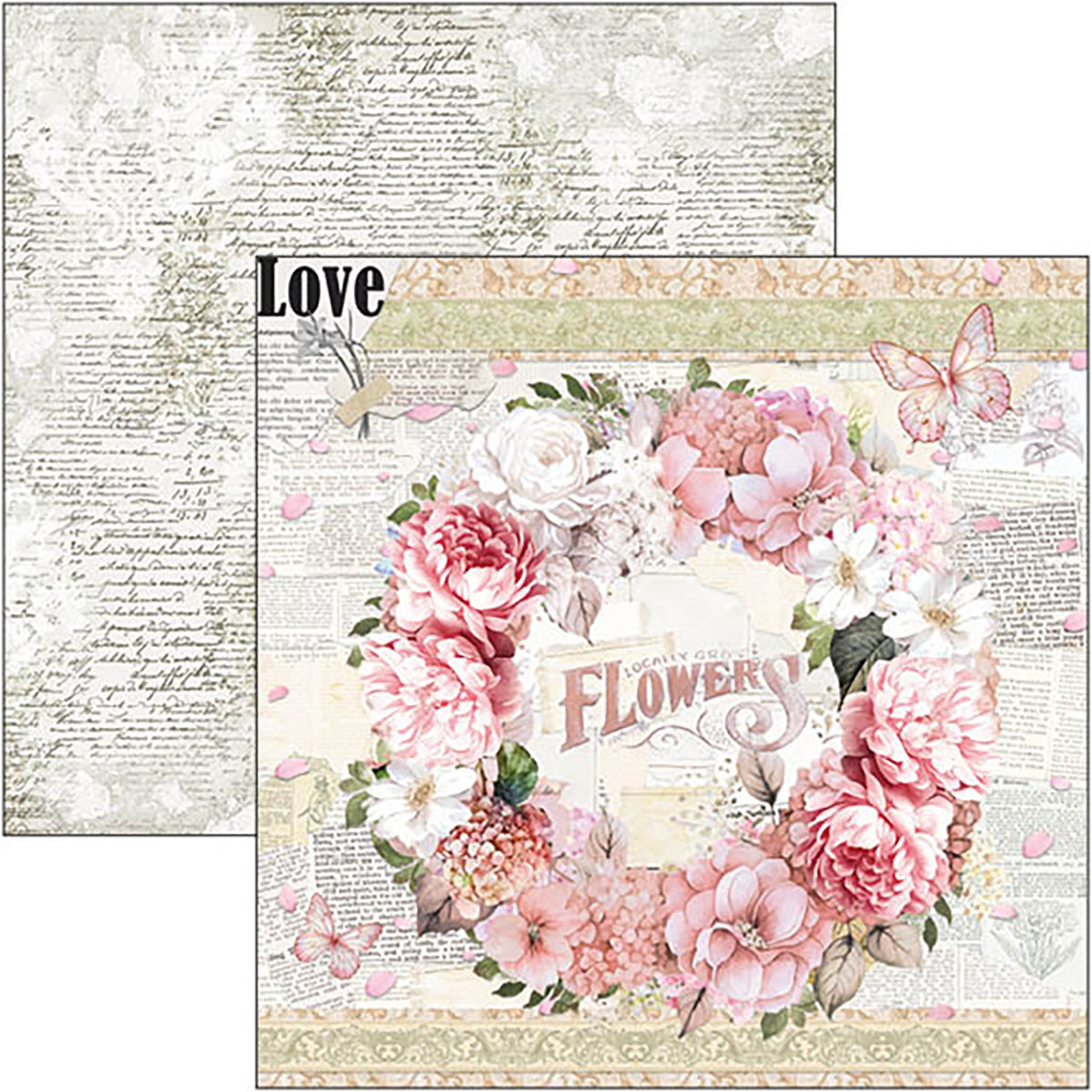 Timeless Moments Patterns Pad 12"x12" 8/Pkg