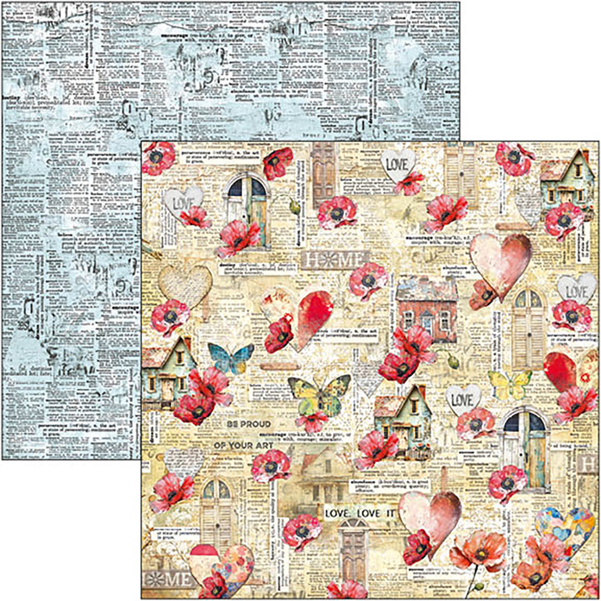 Majestic Dream Patterns Pad 12"x12" 8/Pkg
