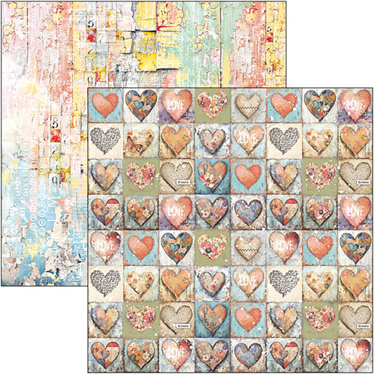 Majestic Dream Patterns Pad 12"x12" 8/Pkg