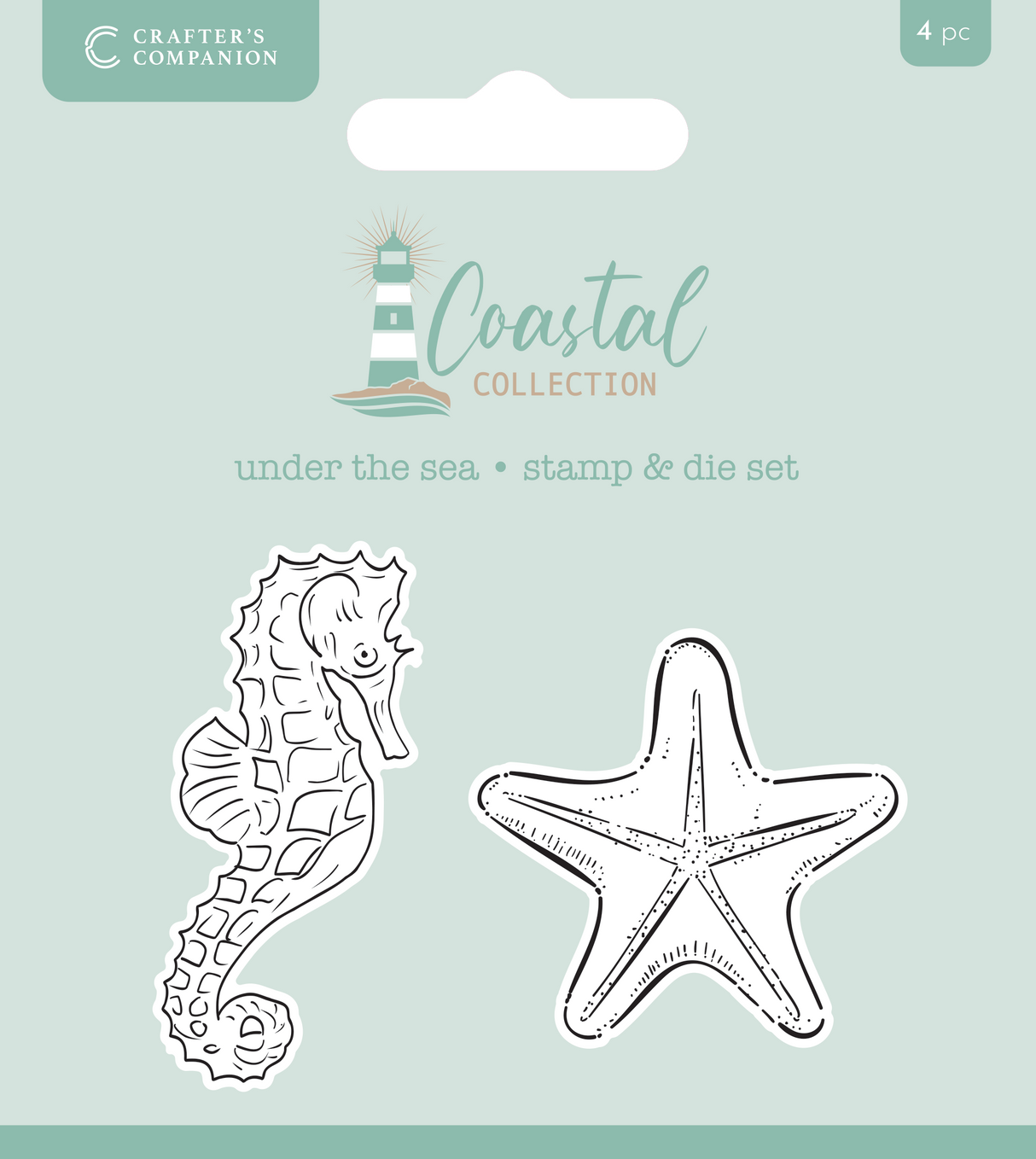 Crafter’s Companion Coastal Collection Stamp & Die - Under the Sea