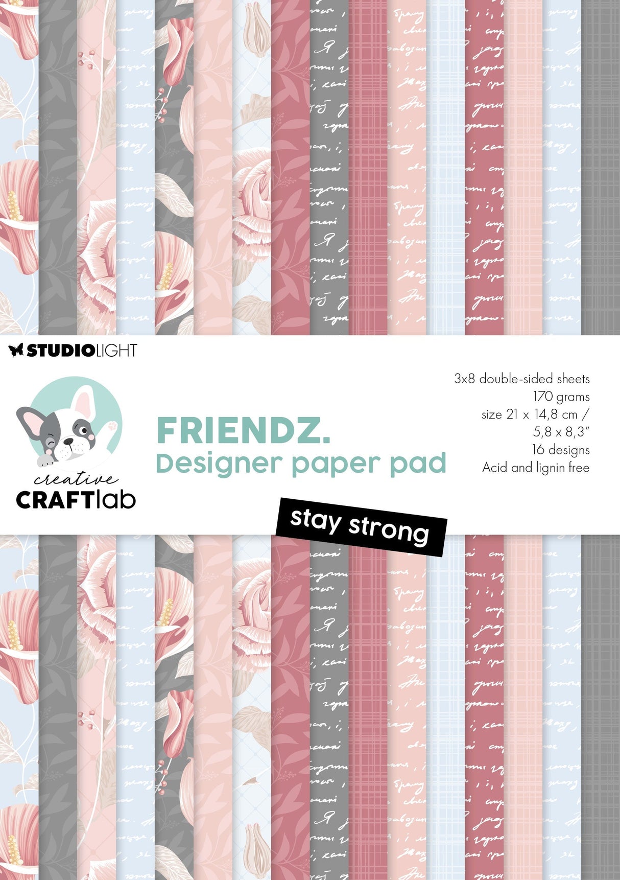 CCL Design Paper Pad Stay Strong Essentials 24 SH