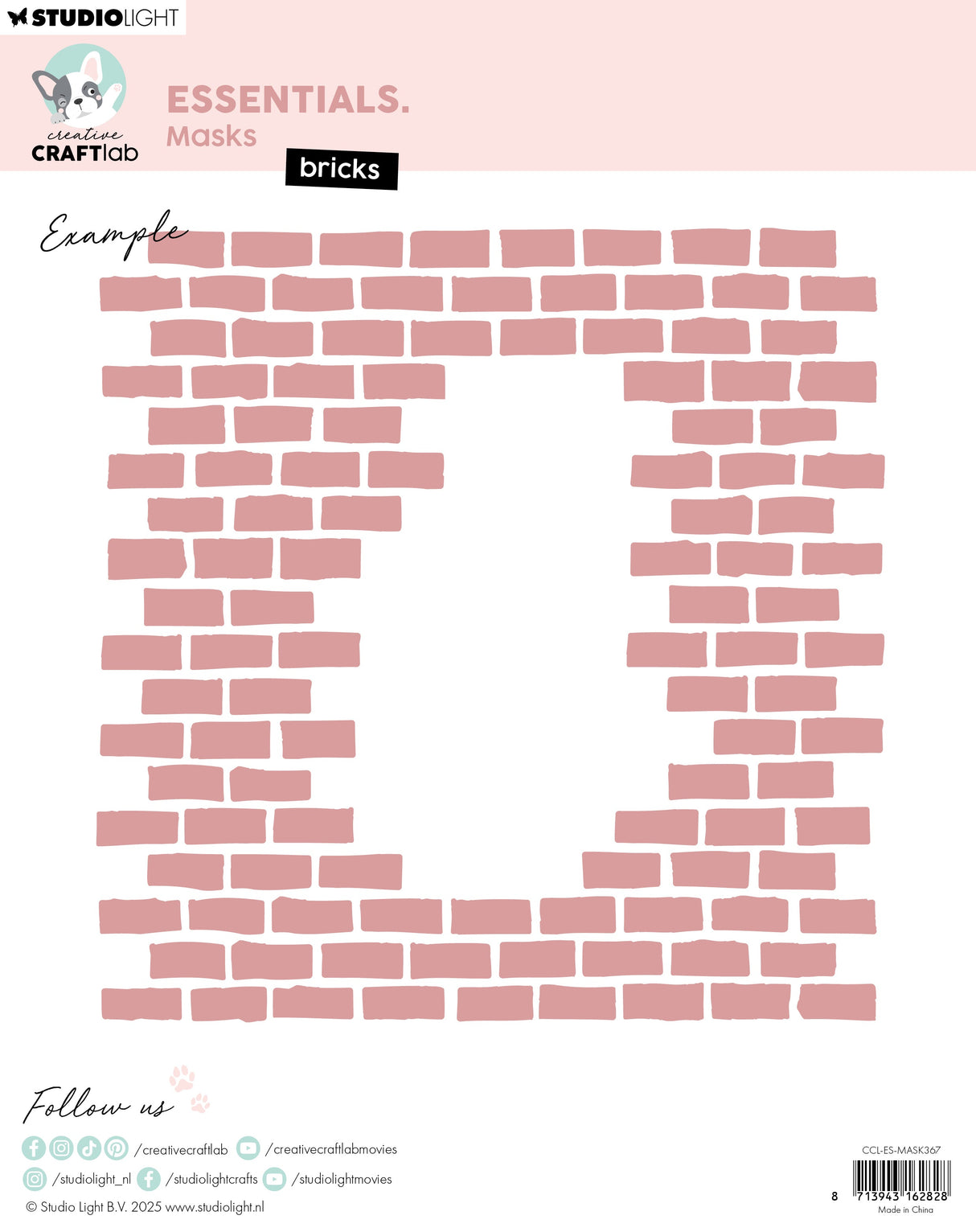 CCL Masks Bricks Essentials 1 Piece
