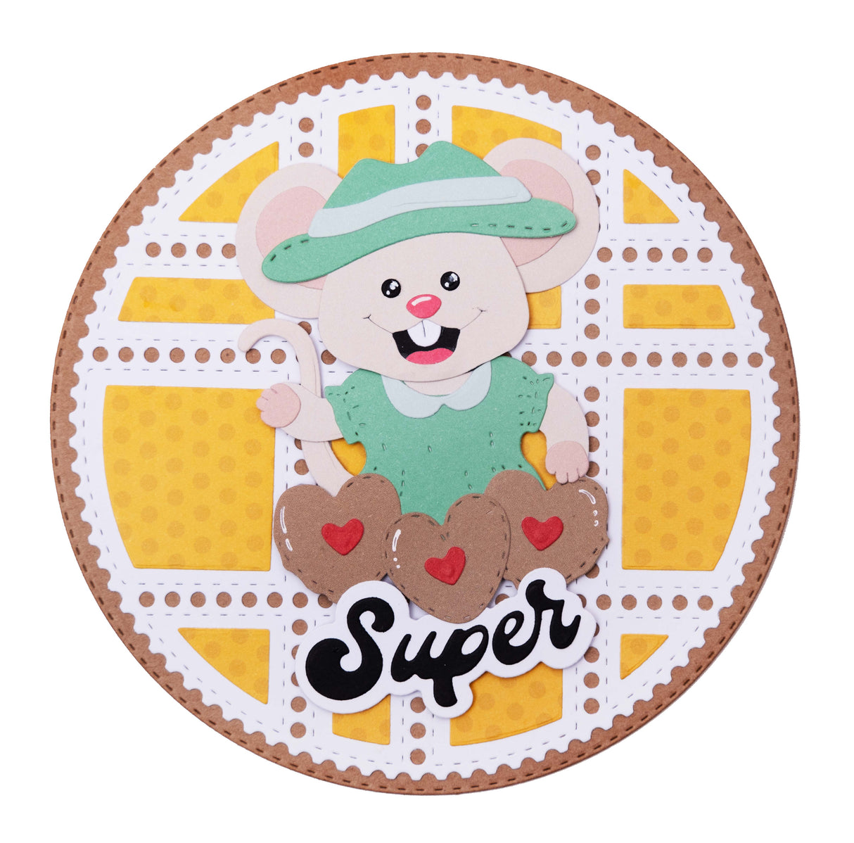 CCL Cutting Die Marvin Mouse Friendz 10 PC