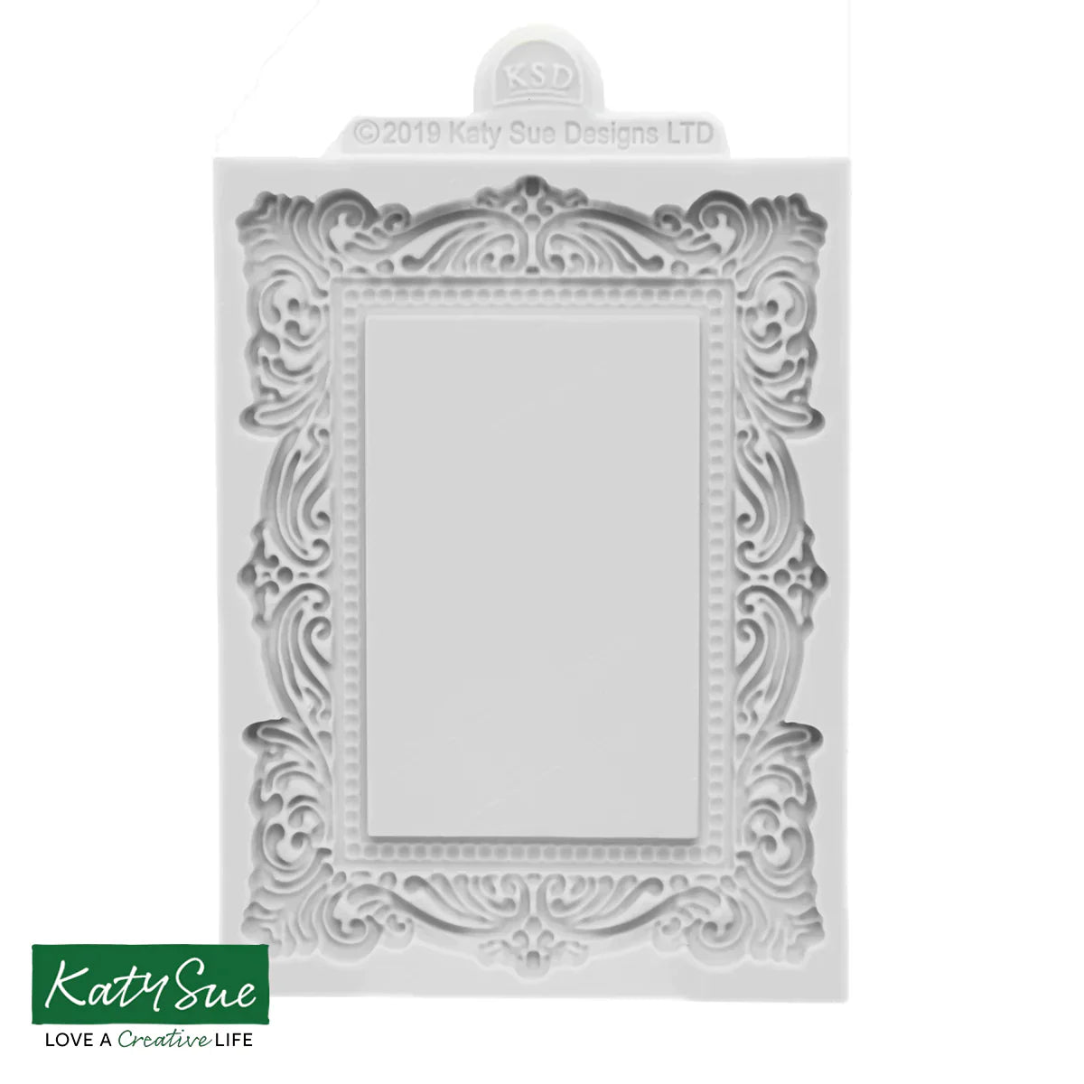 Medium Vintage Frame Silicone Mould