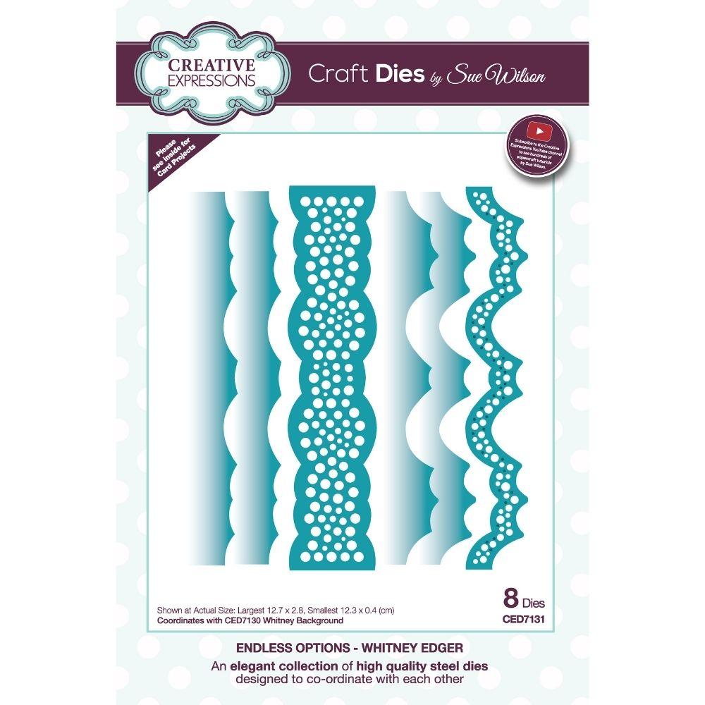 Sue Wilson Endless Options Whitney Edger Craft Die