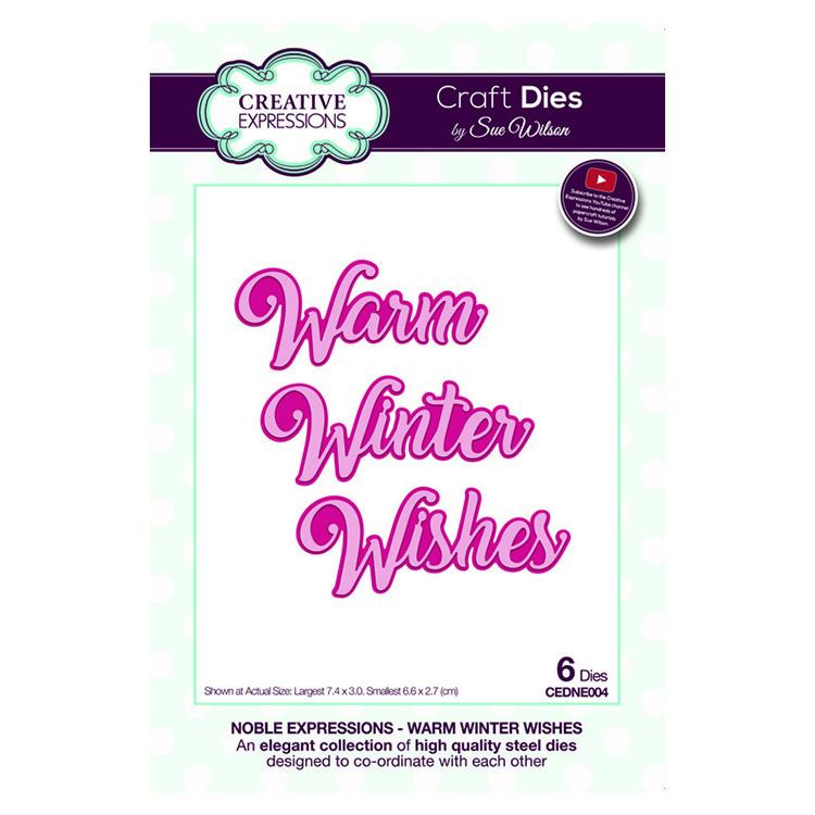 Noble Expressions Winter Wishes Craft Die