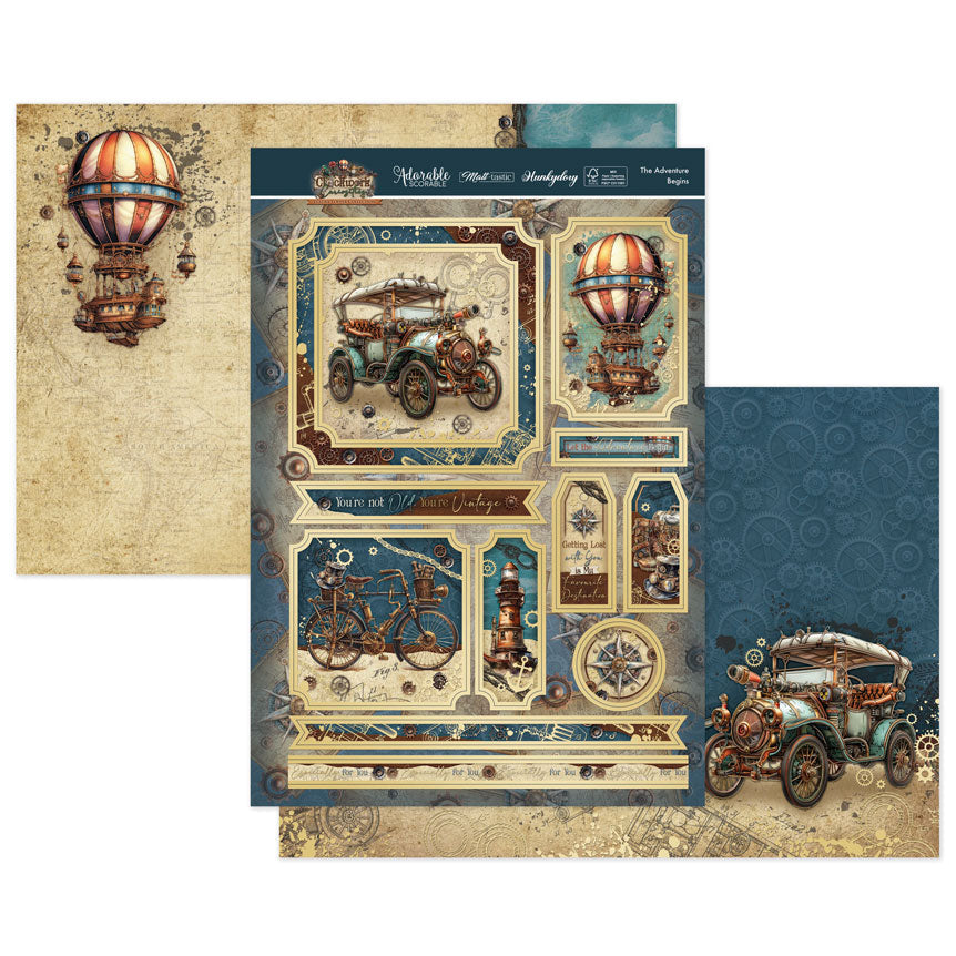 The Adventure Begins Luxury Topper Set