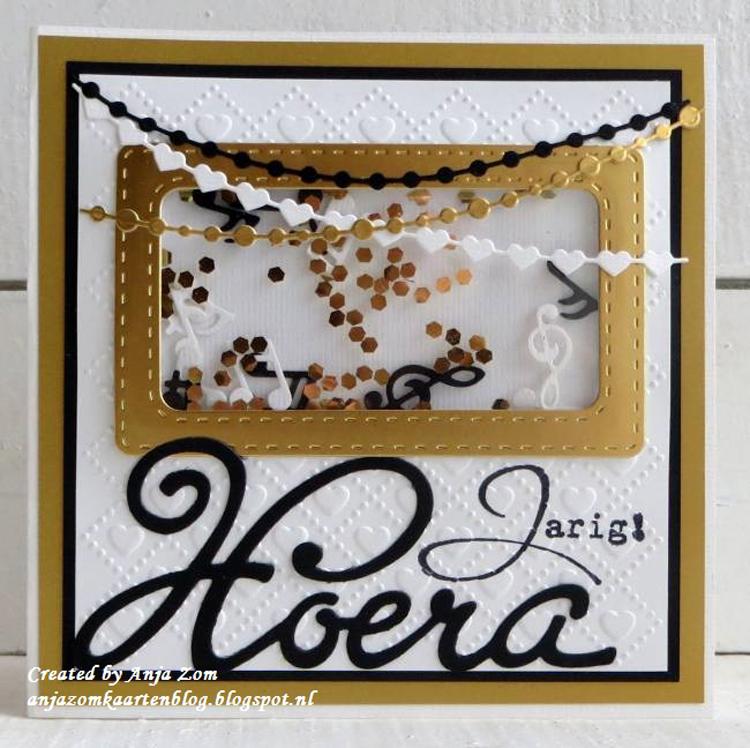 Marianne Design: Craftables Dies - Basic Stitch Rectangle