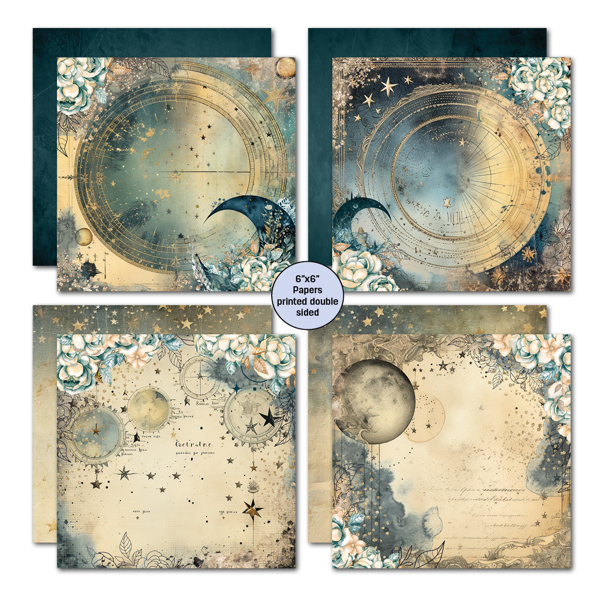 3Quarter Designs Celestial Skies 6x6 Paper Pack