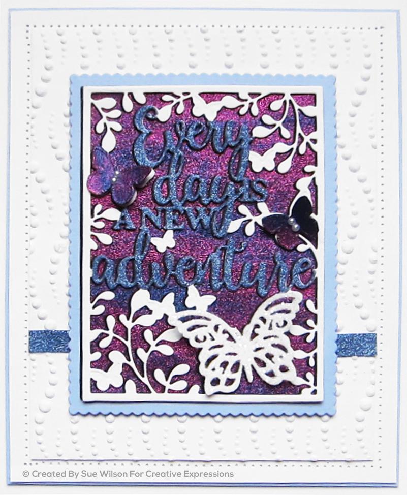 Sue Wilson All In One Every Day Is A New Adventure Craft Die