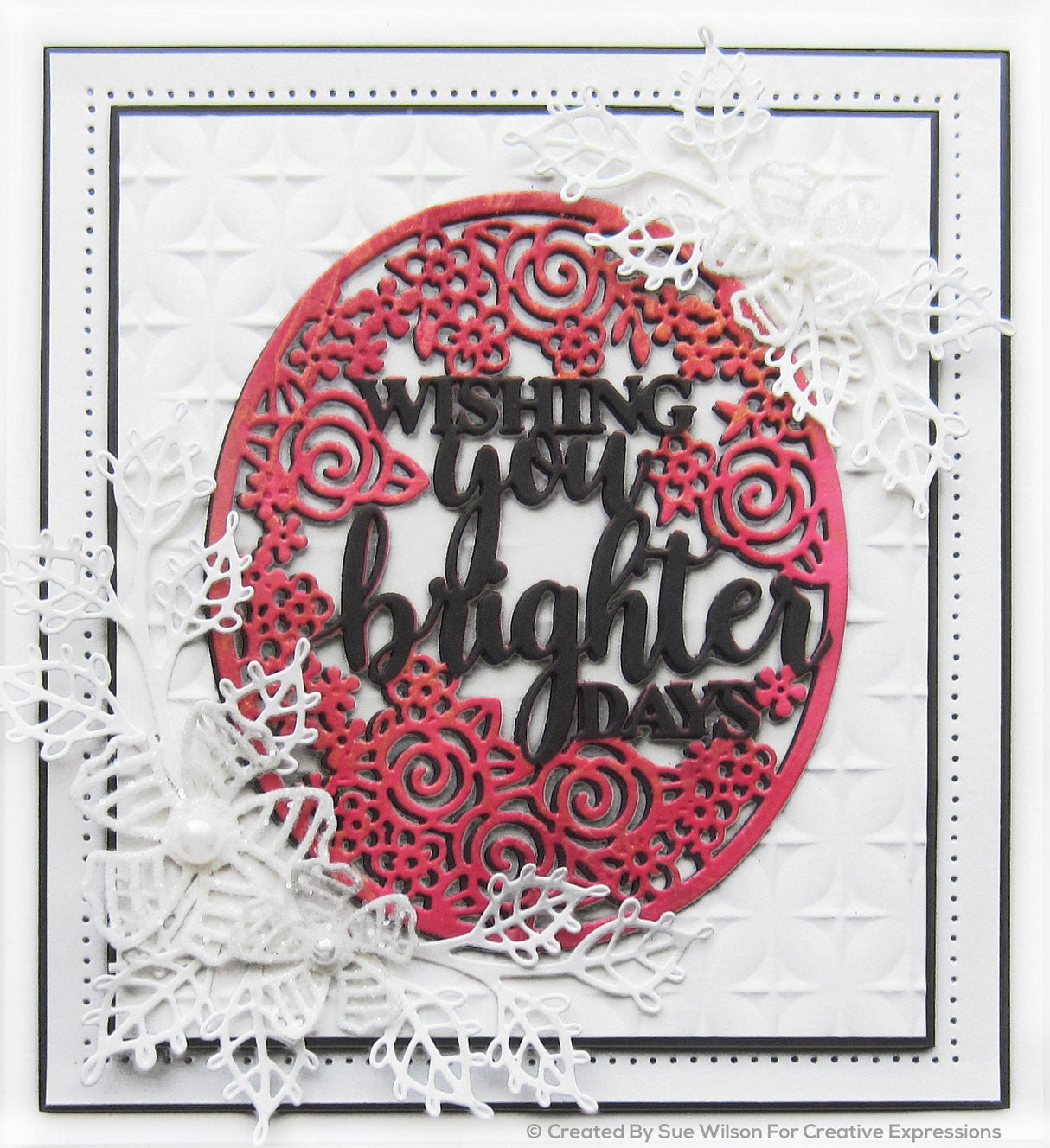 Sue Wilson All In One Wishing You Brighter Days Craft Die