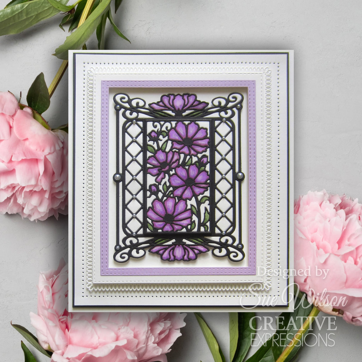 Creative Expressions Sue Wilson Frames & Tags Lena Craft Die