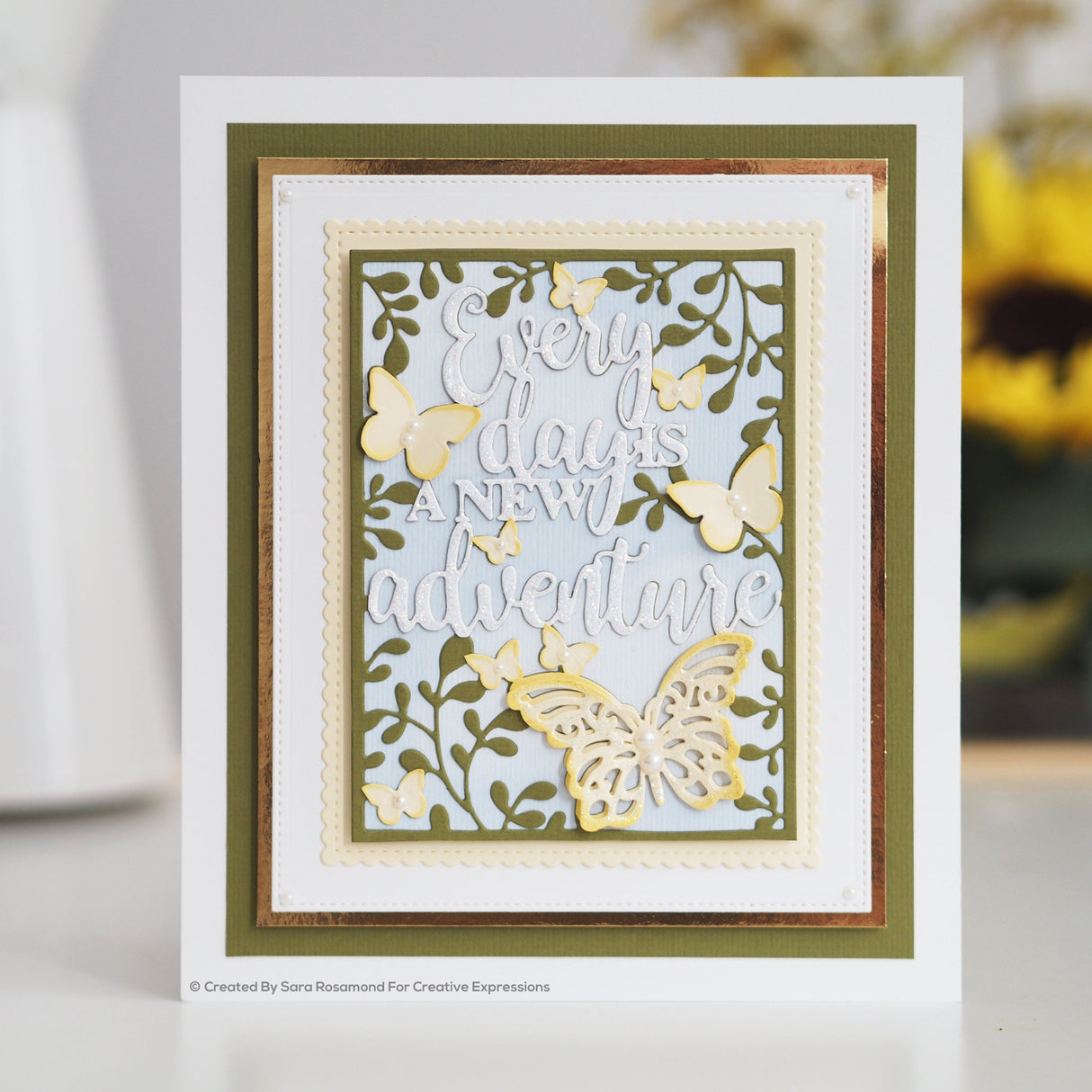 Sue Wilson All In One Every Day Is A New Adventure Craft Die