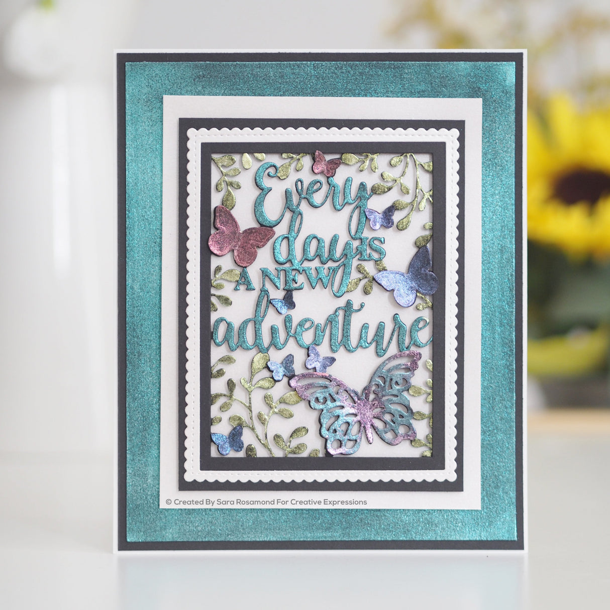 Sue Wilson All In One Every Day Is A New Adventure Craft Die