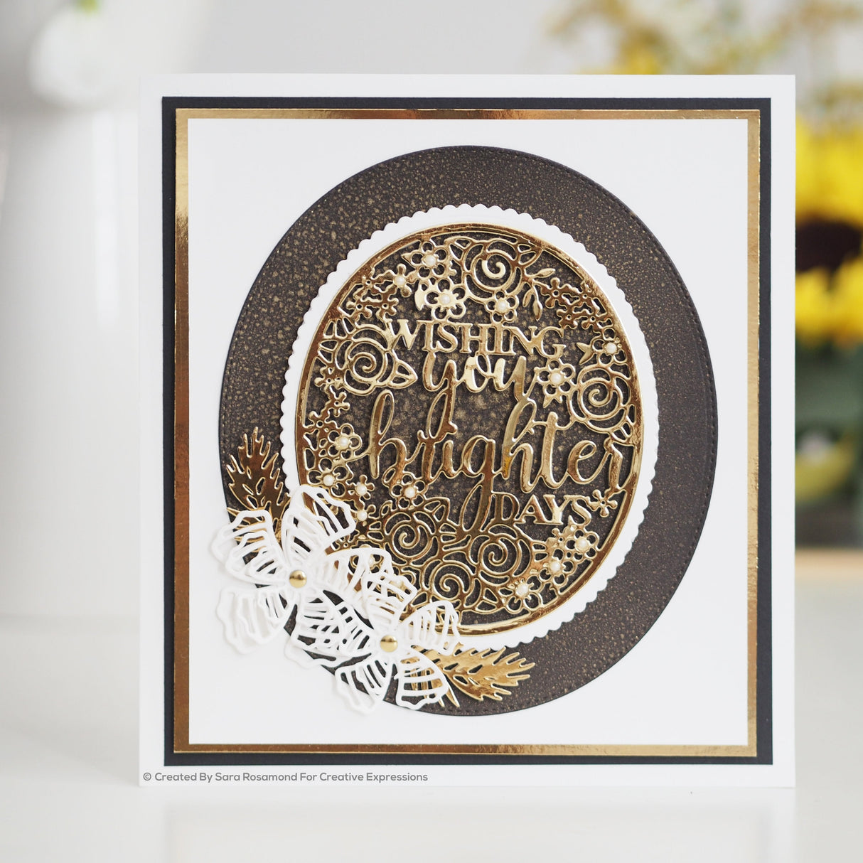 Sue Wilson All In One Wishing You Brighter Days Craft Die