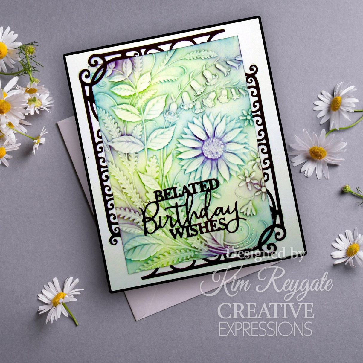 Creative Expressions Sunshine Serenade 5 in x 7 in 3D Embossing Folder