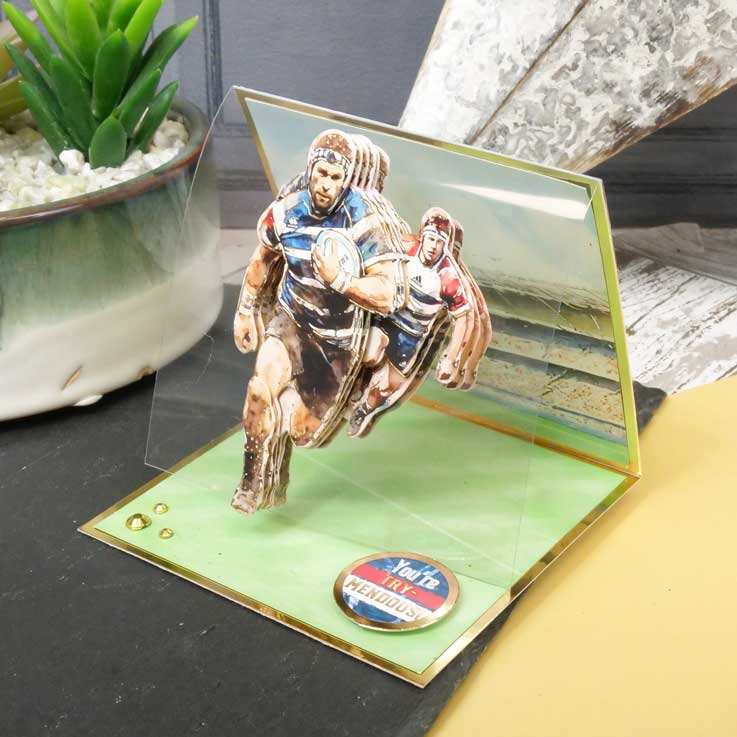 Good Sport Decoupage Topper Collection