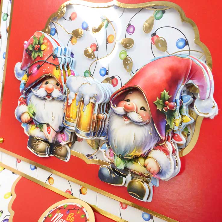 Christmas Cheer Decoupage Topper Sheet