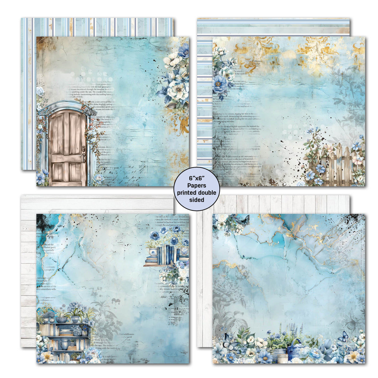 3Quarter Designs Delicate Harmony 6x6 Paper Pack