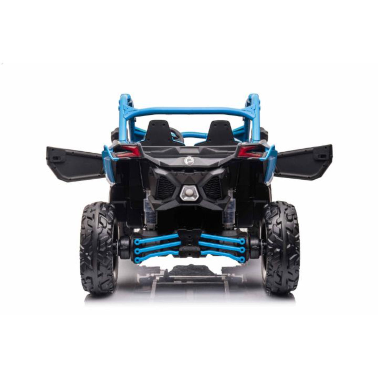 2x24V Can-Am Maverick RS Performance Edition 4x4 2-Seater Ride-On UTV W/ Rubber Wheels, Double Battery Pack, Music Player & RC