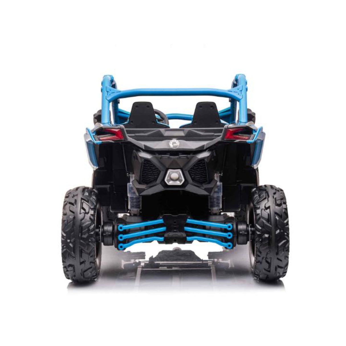 2x24V Can-Am Maverick RS Performance Edition 4x4 2-Seater Ride-On UTV W/ Rubber Wheels, Double Battery Pack, Music Player & RC
