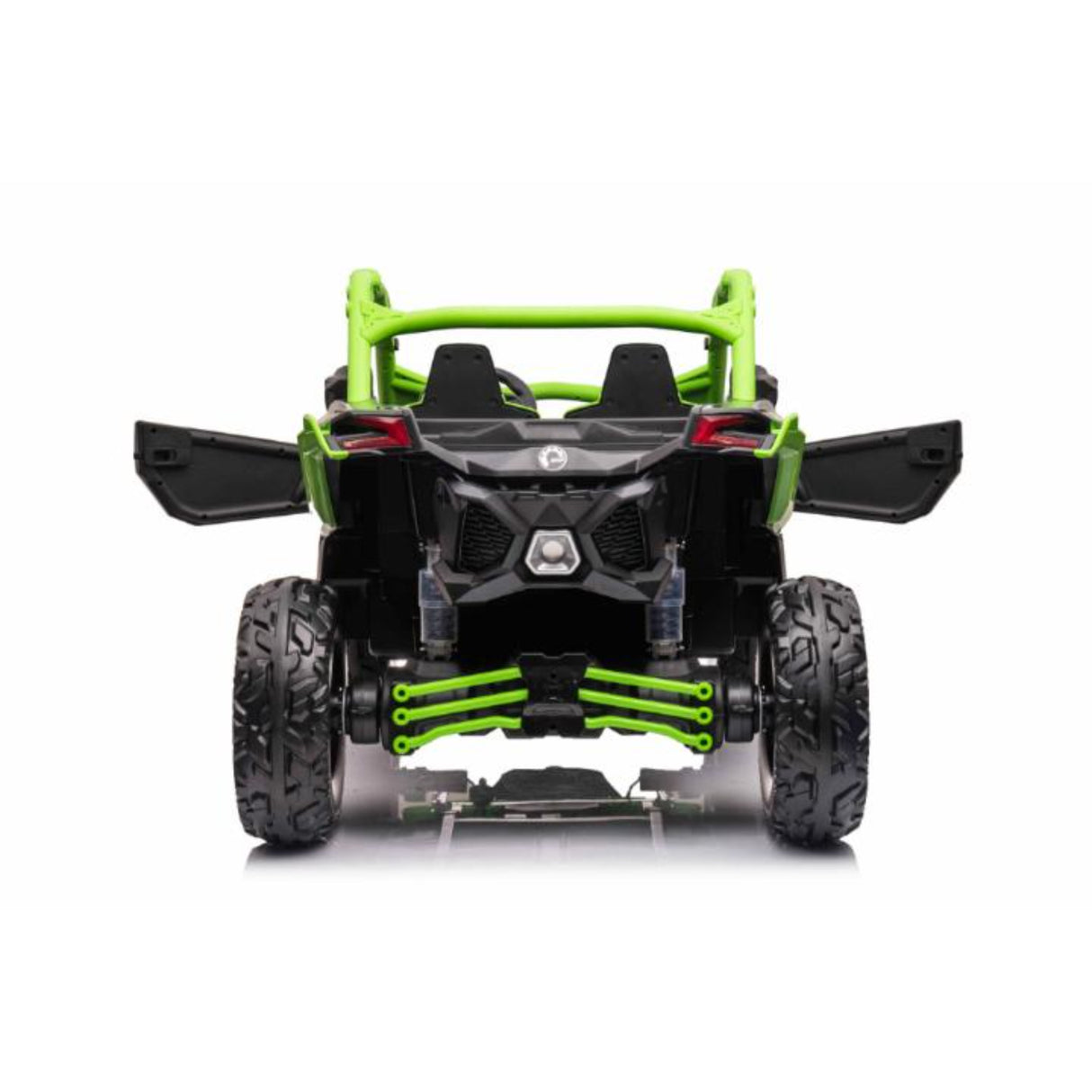 2x24V Can-Am Maverick RS Performance Edition 4x4 2-Seater Ride-On UTV W/ Rubber Wheels, Double Battery Pack, Music Player & RC