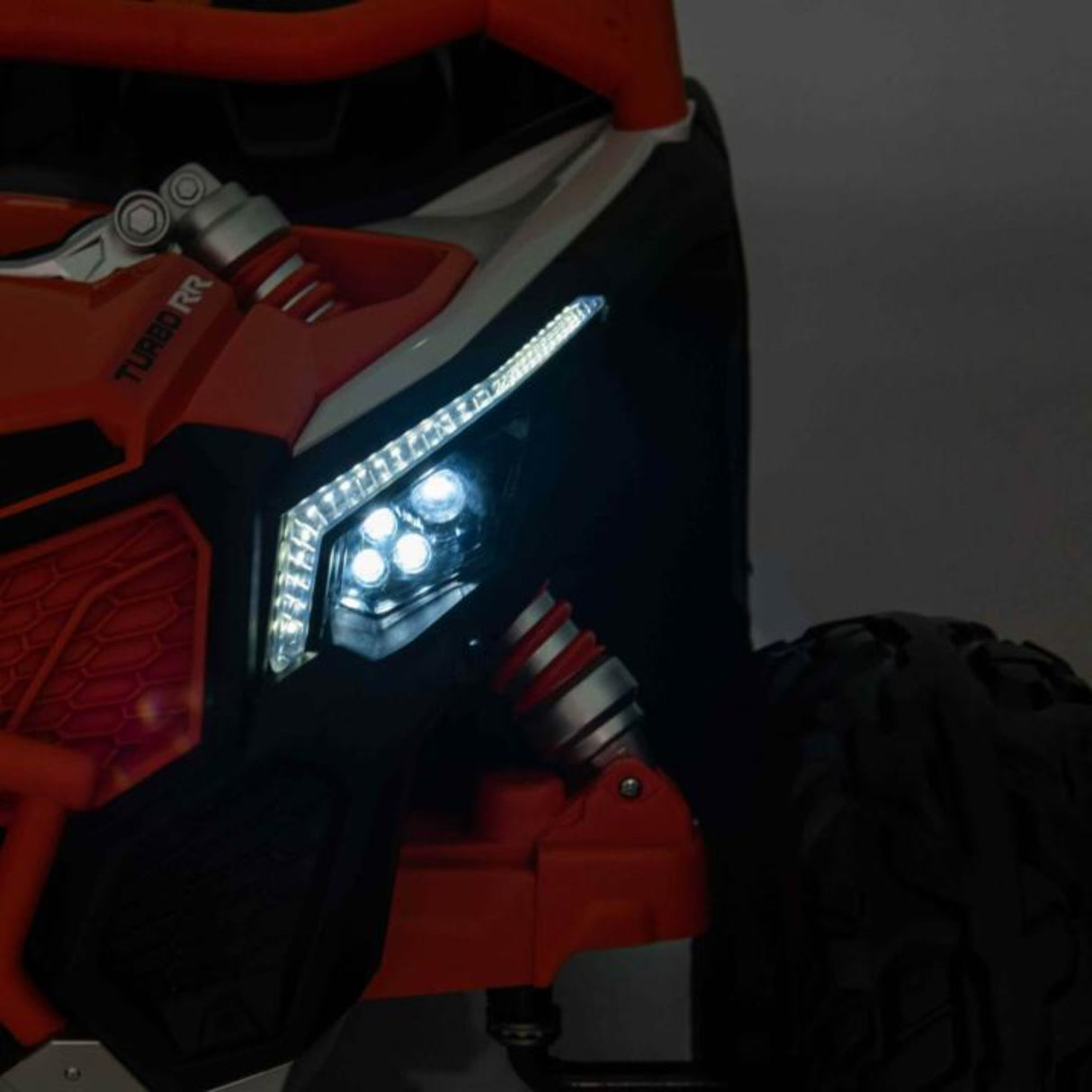 2x24V Can-Am Maverick RS Performance Edition 4x4 2-Seater Ride-On UTV W/ Rubber Wheels, Double Battery Pack, Music Player & RC