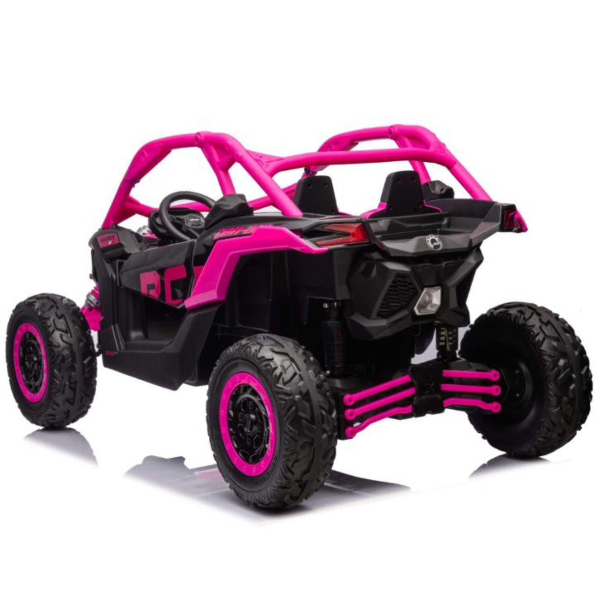 2x24V Can-Am Maverick RS Performance Edition 4x4 2-Seater Ride-On UTV W/ Rubber Wheels, Double Battery Pack, Music Player & RC