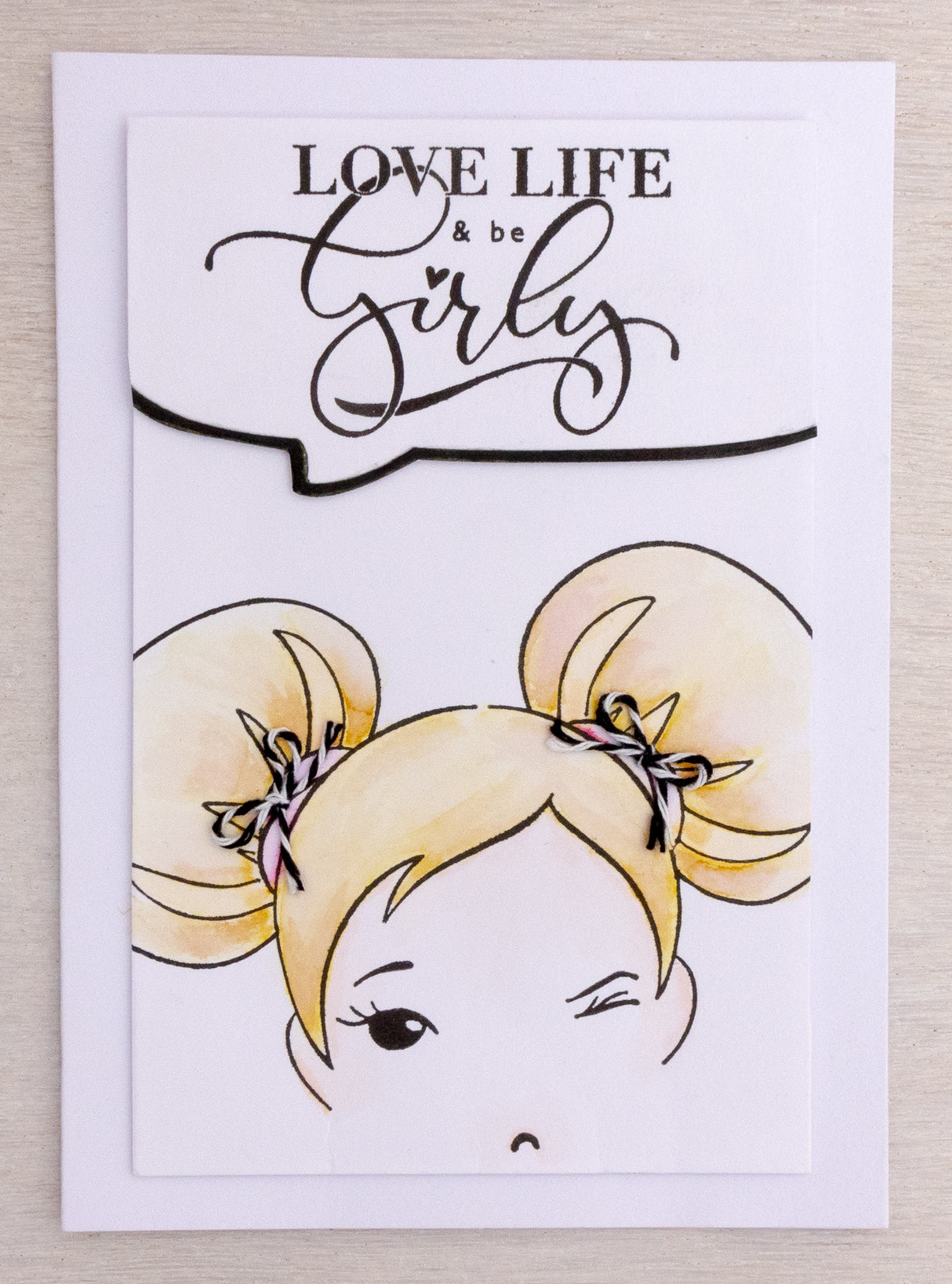 Karin Joan Clear Stamp Miranda Missees Collection 160x120mm nr.07