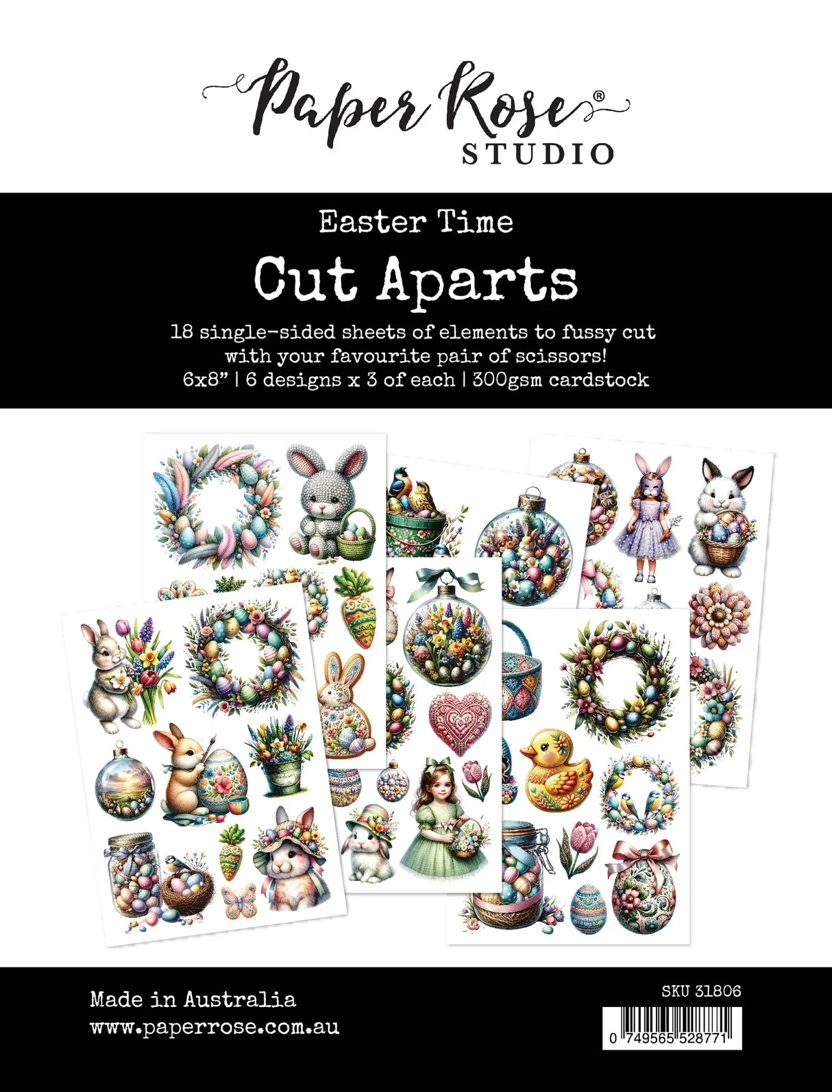 Easter Time Cut Aparts Paper Pack 31806