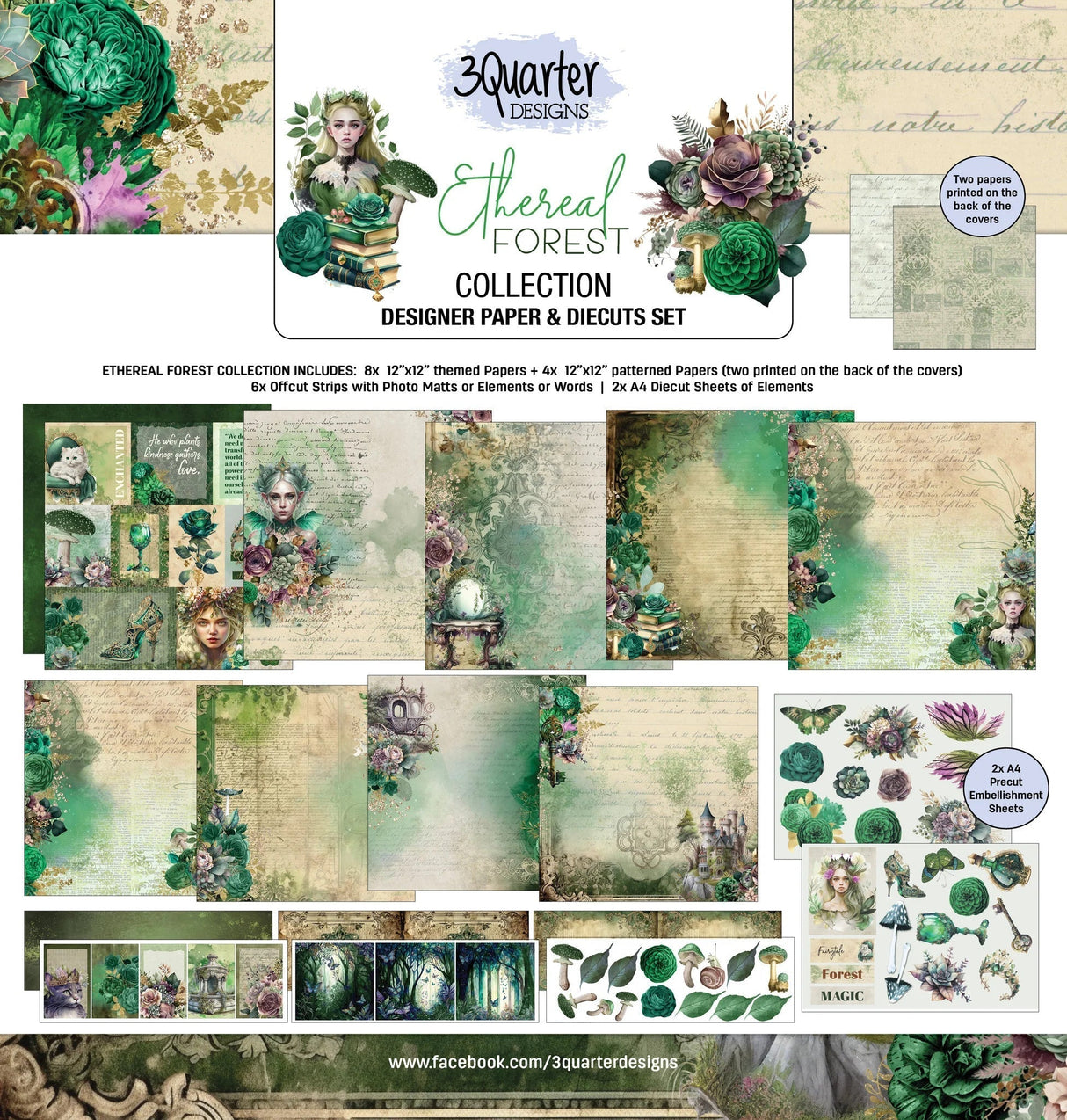 Ethereal Forest 12x12 Collection