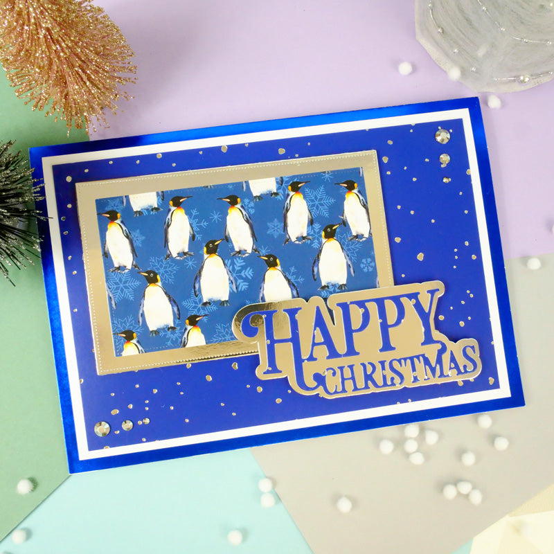 Foiled Edge Card Blanks & Envelopes Megabuy - Festive Edition