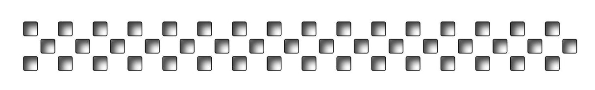 Frantic Stamper Precision Die - Checkerboard Card Band