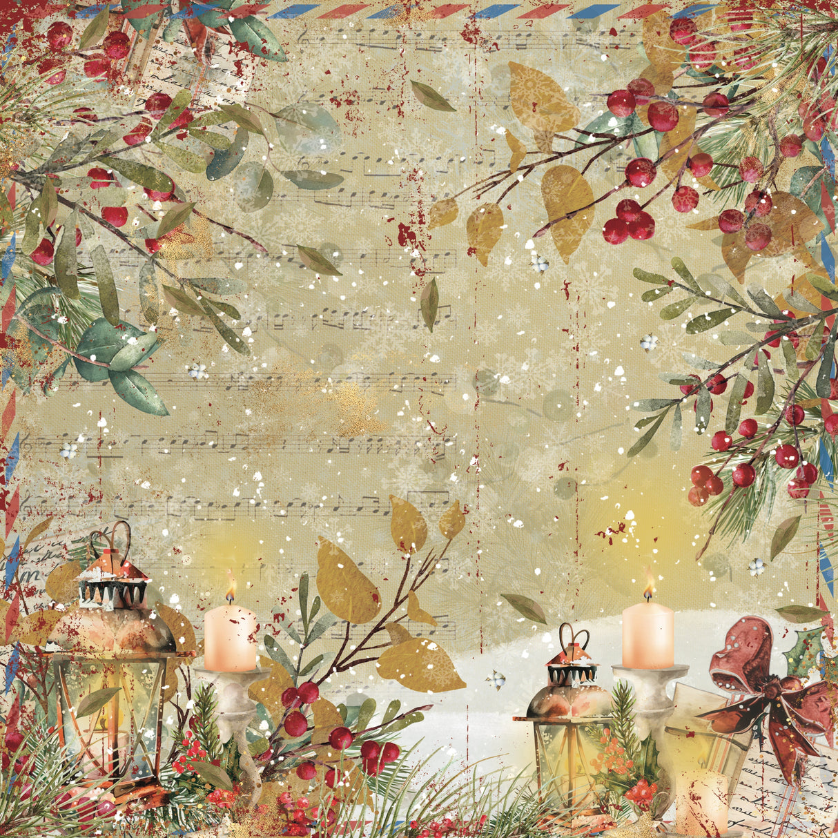 Christmas by Candlelight 6” x 6” Paper Pad