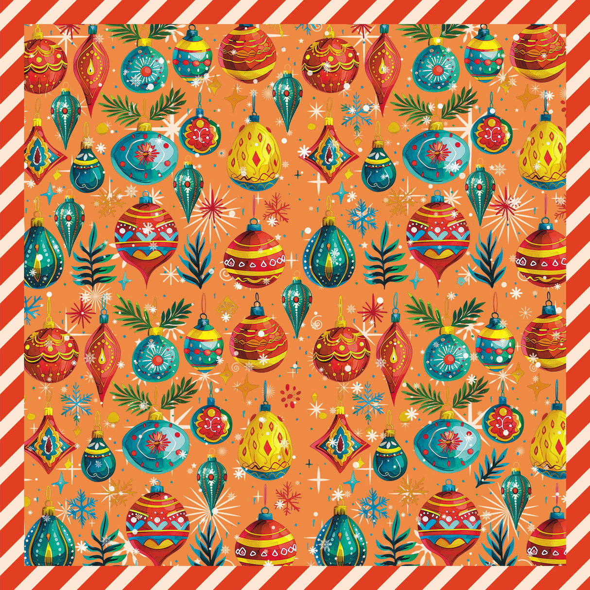 Crafter's Companion Retro Christmas Collection 6" x 6' Pad