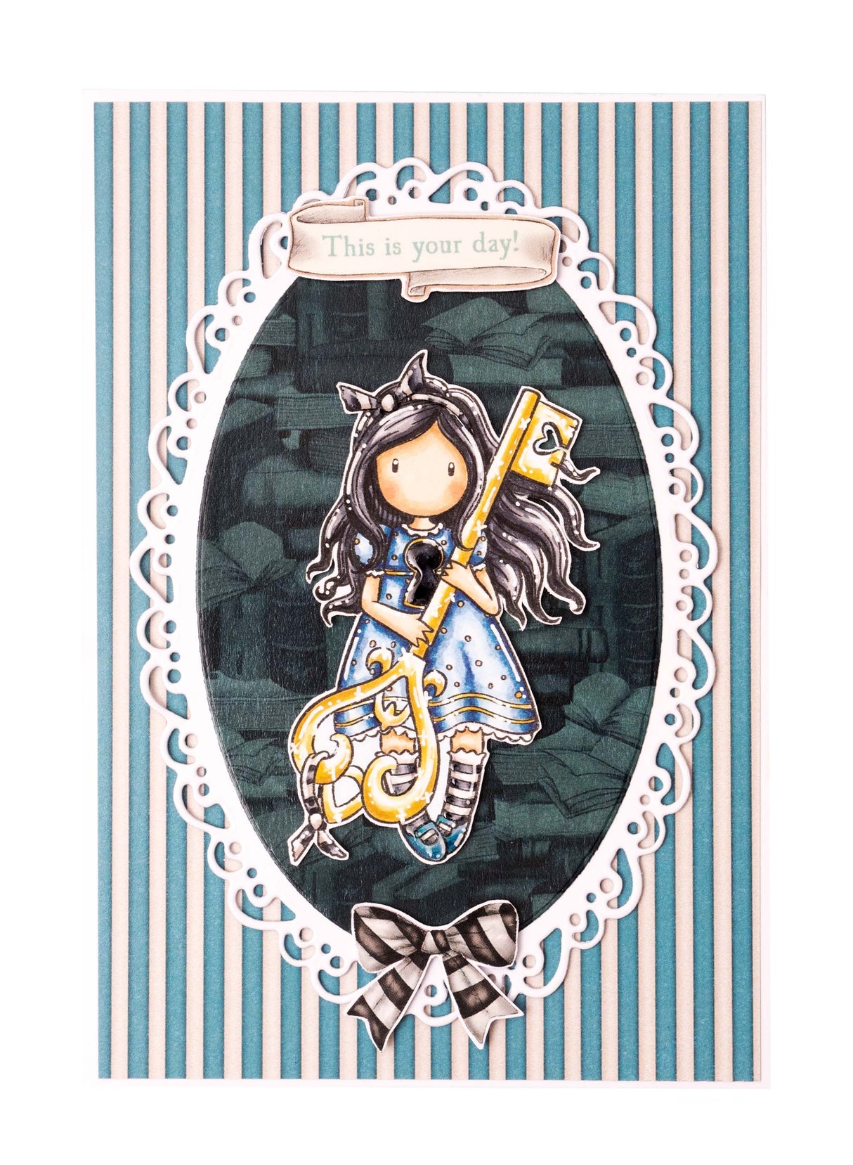 GOR Paper Set 5x2 Double-Sided Designs Gorjuss 203x203xmm 10 SH nr.19