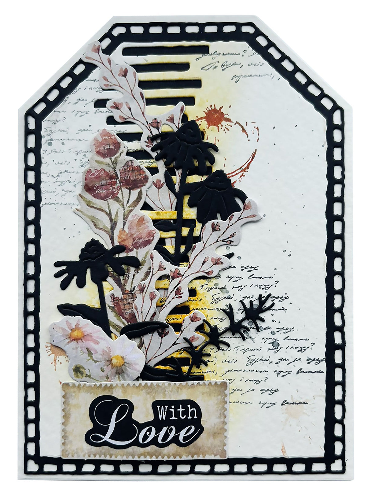 HE Die-Cut Paper Pad Paper Elements Sweet Bee Memories 20 SH