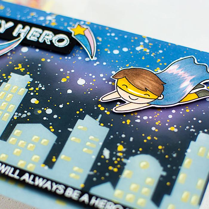 Superdudes Stamps