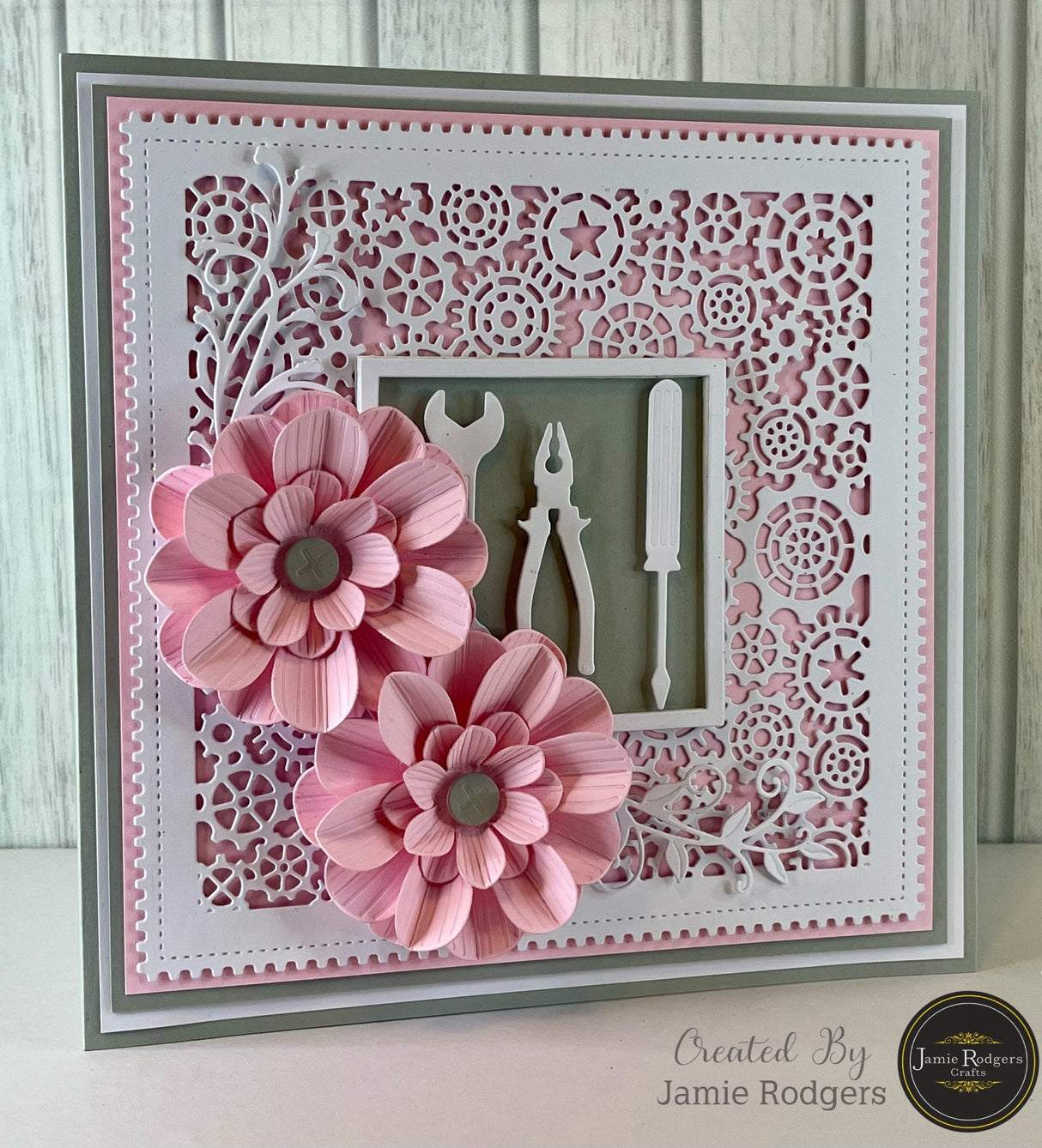 Jamie Rodgers Crafts - Rippled Blooms Die Set