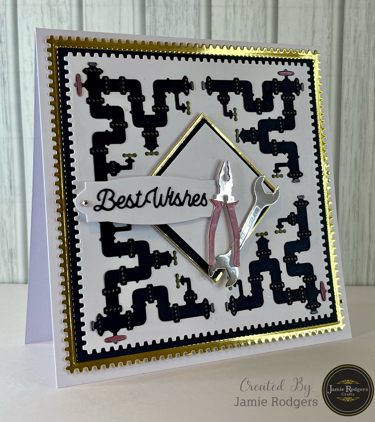 Jamie Rodgers Crafts - Postage Squares Die Set