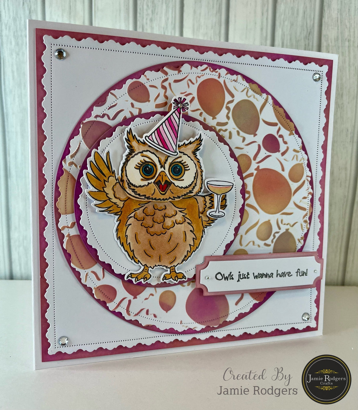 Jamie Rodgers Crafts - Fluted Squares Die Set