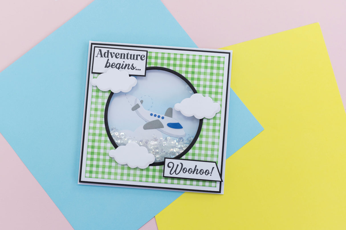 Crafter’s Companion Celebrate Good Times Collection Metal Die - Aeroplane